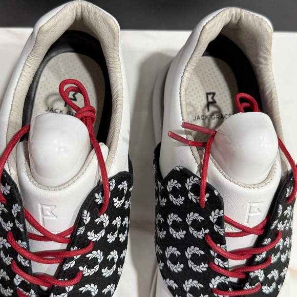 NWT Jack Grace Women's Golf Shoes and extra saddle cover, never worn, Size 7.5 - Picture 3 of 11